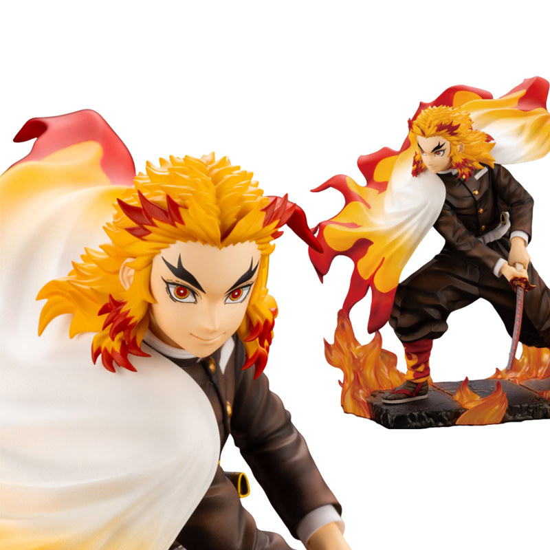 Demon Slayer: Kimetsu no Yaiba "Kyojuro Rengoku" ARTFX J Figure-Kotobukiya-Ace Cards & Collectibles