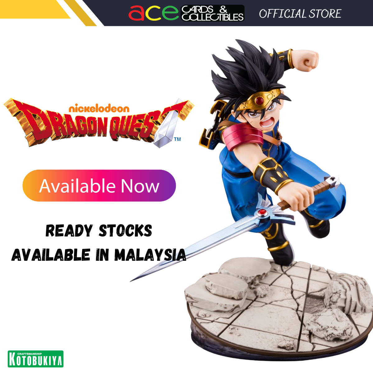 Dragon Quest The Adventure of Dai ARTFX J "Dai"-Kotobukiya-Ace Cards & Collectibles
