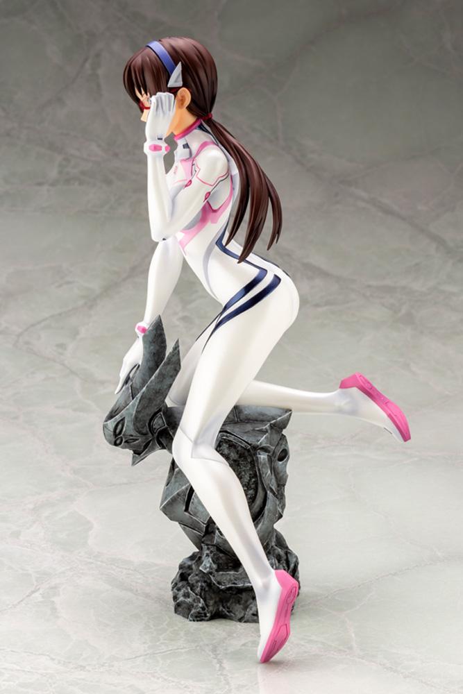 Evangelion: 3.0＋1.0 Thrice Upon A Time &quot;Mari Makinami&quot; (Illustrious White Plugsuit Ver.)-Kotobukiya-Ace Cards &amp; Collectibles