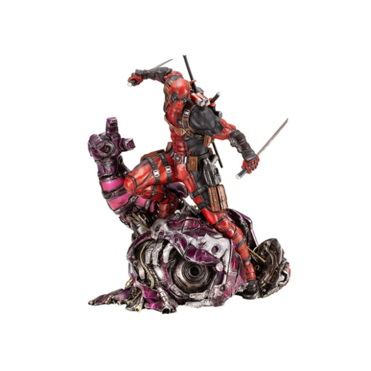 Fine Art Statue Signature Series Featuring The Kucharek Brothers "Deadpool"-Kotobukiya-Ace Cards & Collectibles