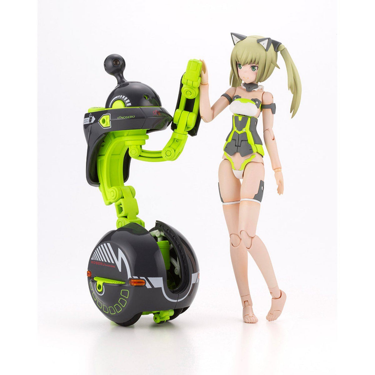 Frame Arms Girl Innocentia [Racer] & Noseru (Racing Specs Ver.)-Kotobukiya-Ace Cards & Collectibles