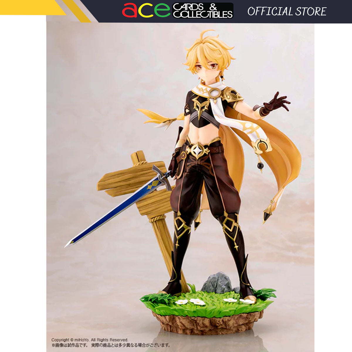 Genshin Impact 1/7 PVC Figure "Aether" (With Bonus Face Parts)-Kotobukiya-Ace Cards & Collectibles