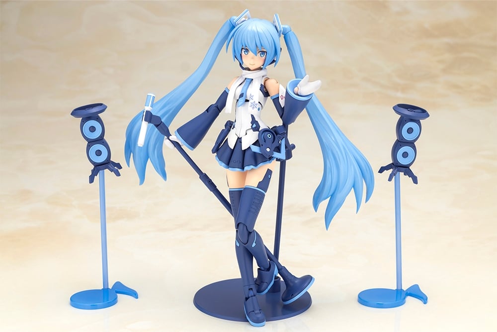 Hatsune Miku FRAME MUSIC GIRL "SNOW MIKU" ANOTHER COLOR VER.-Kotobukiya-Ace Cards & Collectibles