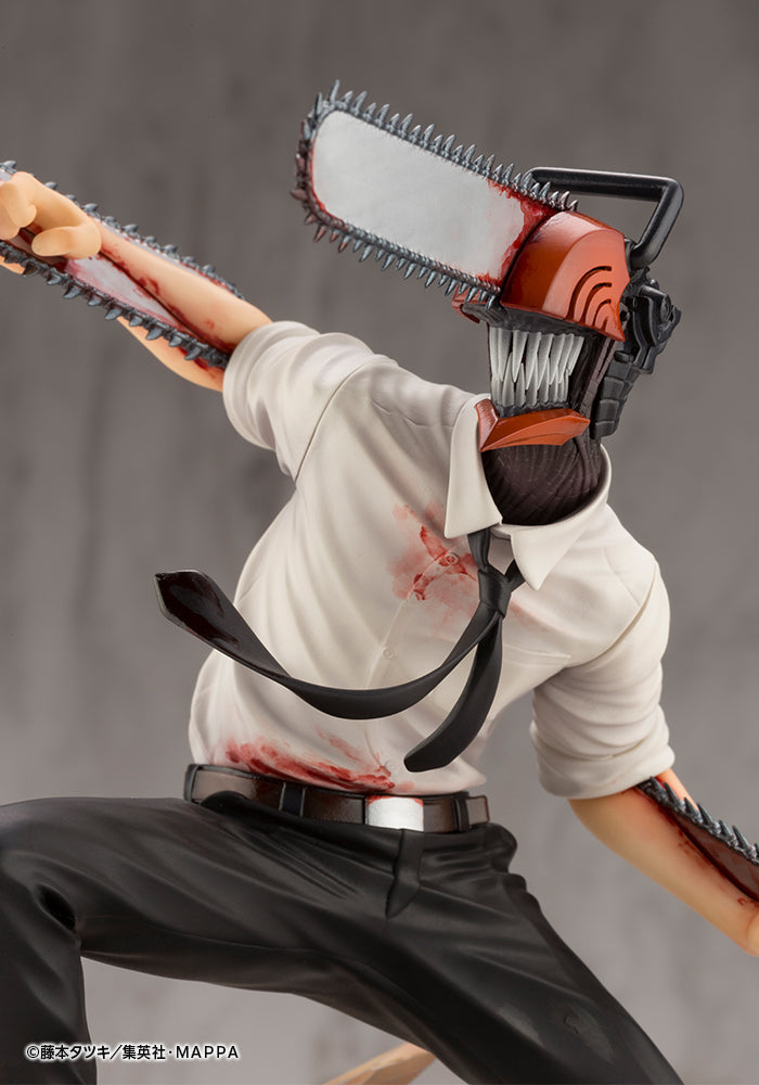 Kotobukiya ARTFX J Figure &quot;Chainsaw Man&quot;-Kotobukiya-Ace Cards &amp; Collectibles