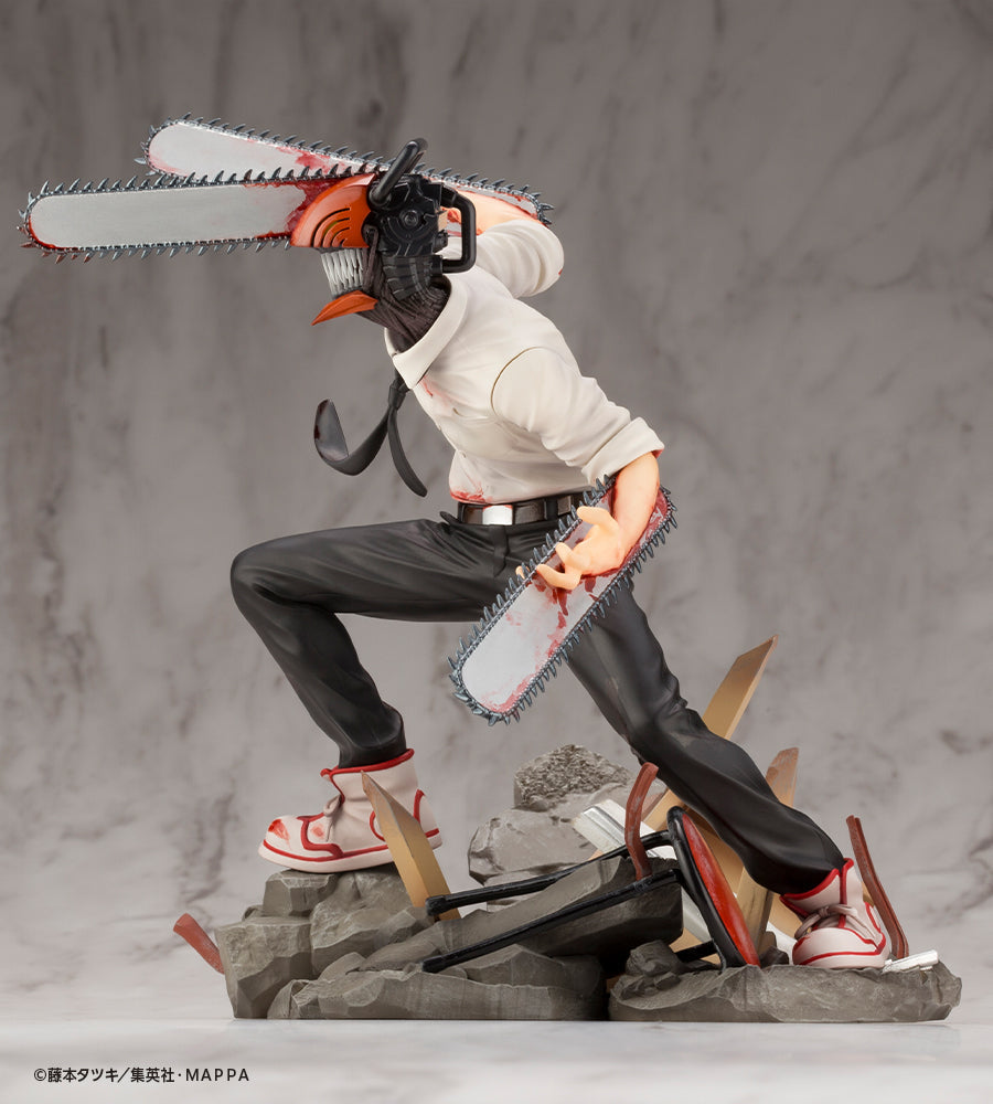 Kotobukiya ARTFX J Figure &quot;Chainsaw Man&quot;-Kotobukiya-Ace Cards &amp; Collectibles