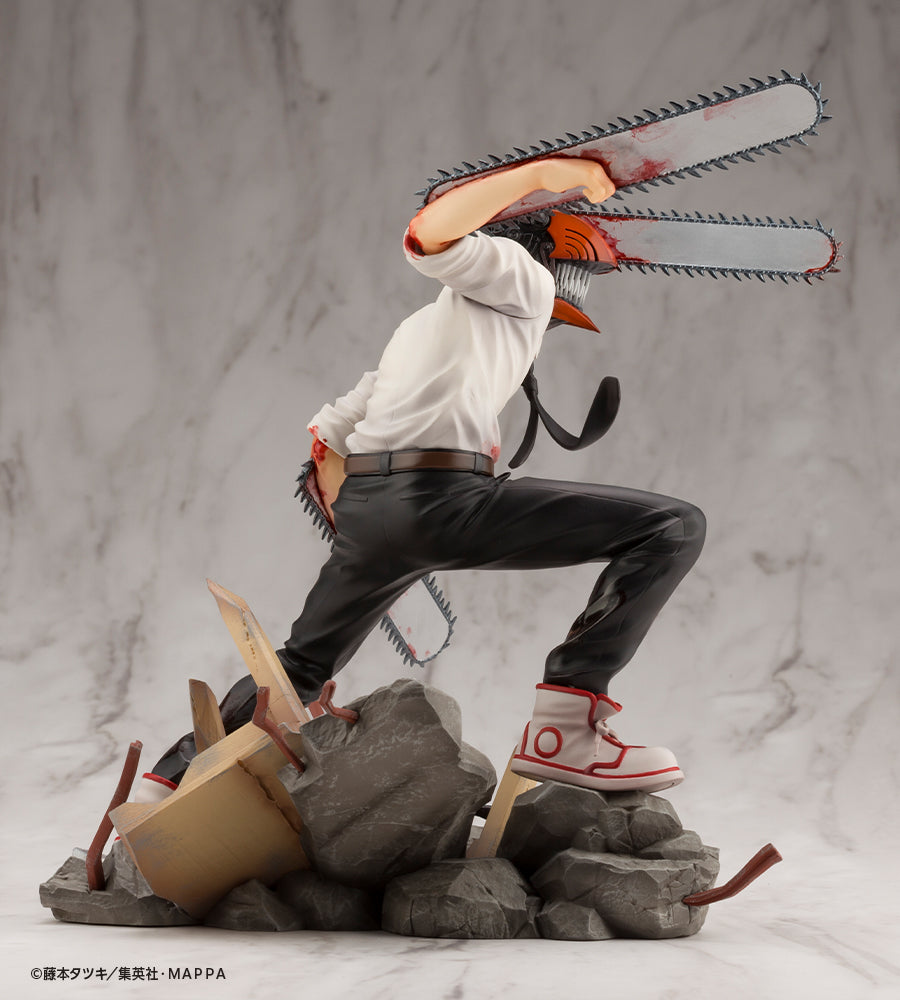 Kotobukiya ARTFX J Figure &quot;Chainsaw Man&quot;-Kotobukiya-Ace Cards &amp; Collectibles