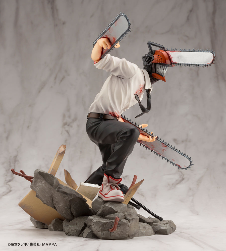 Kotobukiya ARTFX J Figure &quot;Chainsaw Man&quot;-Kotobukiya-Ace Cards &amp; Collectibles