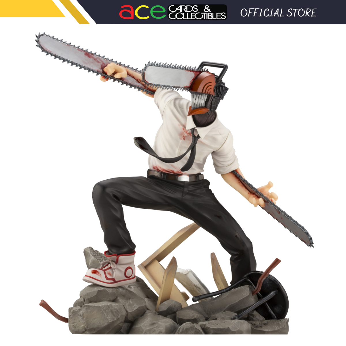 Kotobukiya ARTFX J Figure &quot;Chainsaw Man&quot;-Kotobukiya-Ace Cards &amp; Collectibles