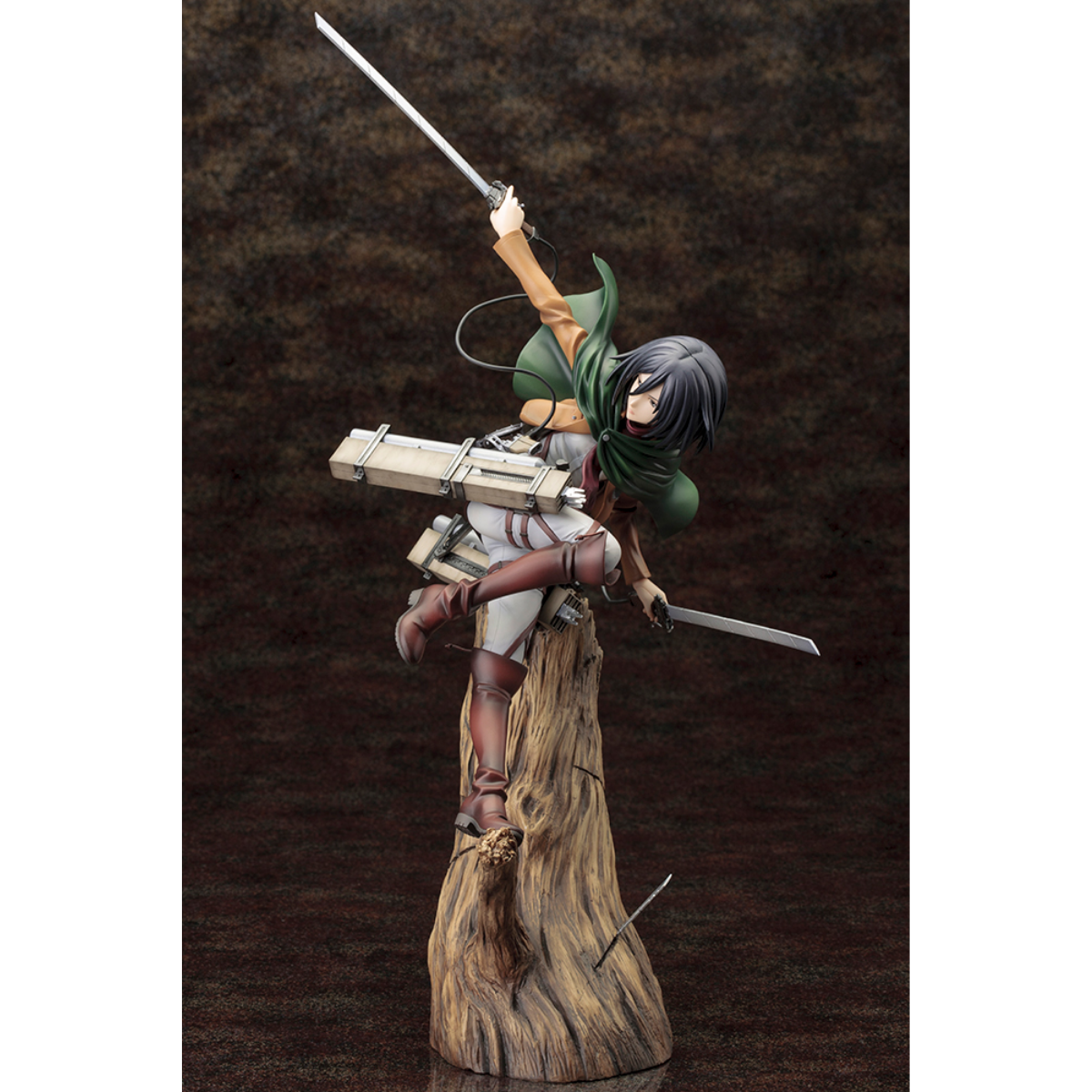 Kotobukiya Attack On Titan ARTFX J 1/8 PVC Figure "Mikasa Ackerman" (Renewal Package Ver.)-Kotobukiya-Ace Cards & Collectibles