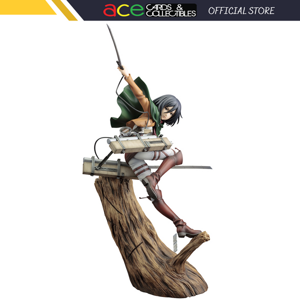 Kotobukiya Attack On Titan ARTFX J 1/8 PVC Figure "Mikasa Ackerman" (Renewal Package Ver.)-Kotobukiya-Ace Cards & Collectibles
