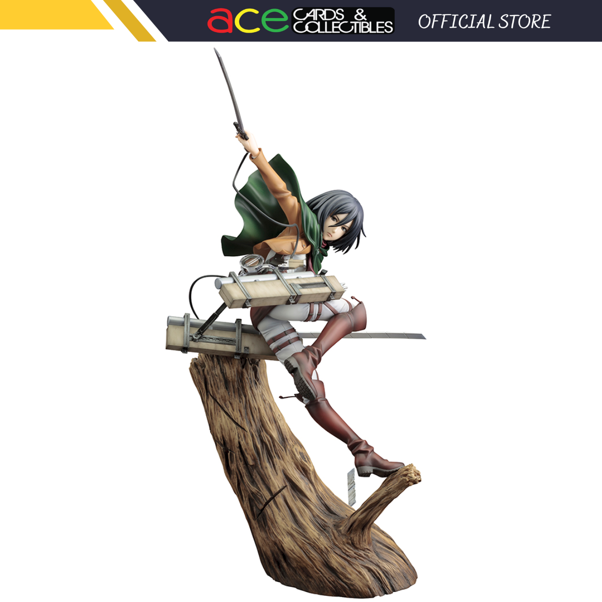 Kotobukiya Attack On Titan ARTFX J 1/8 PVC Figure "Mikasa Ackerman" (Renewal Package Ver.)-Kotobukiya-Ace Cards & Collectibles