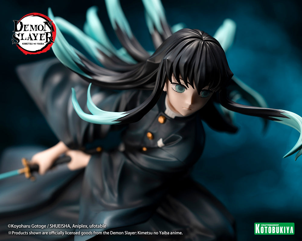 Kotobukiya Demon Slayer: Kimetsu no Yaiba ARTFX J 1/8 PVC Figure &quot;Muichiro Tokito&quot;-Kotobukiya-Ace Cards &amp; Collectibles