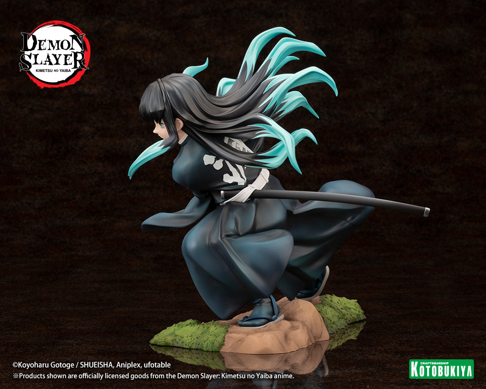 Kotobukiya Demon Slayer: Kimetsu no Yaiba ARTFX J 1/8 PVC Figure &quot;Muichiro Tokito&quot;-Kotobukiya-Ace Cards &amp; Collectibles