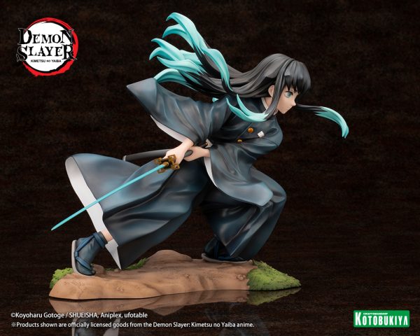 Kotobukiya Demon Slayer: Kimetsu no Yaiba ARTFX J 1/8 PVC Figure &quot;Muichiro Tokito&quot;-Kotobukiya-Ace Cards &amp; Collectibles