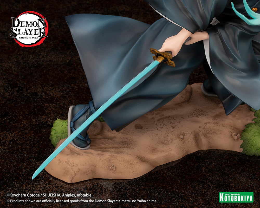 Kotobukiya Demon Slayer: Kimetsu no Yaiba ARTFX J 1/8 PVC Figure &quot;Muichiro Tokito&quot;-Kotobukiya-Ace Cards &amp; Collectibles