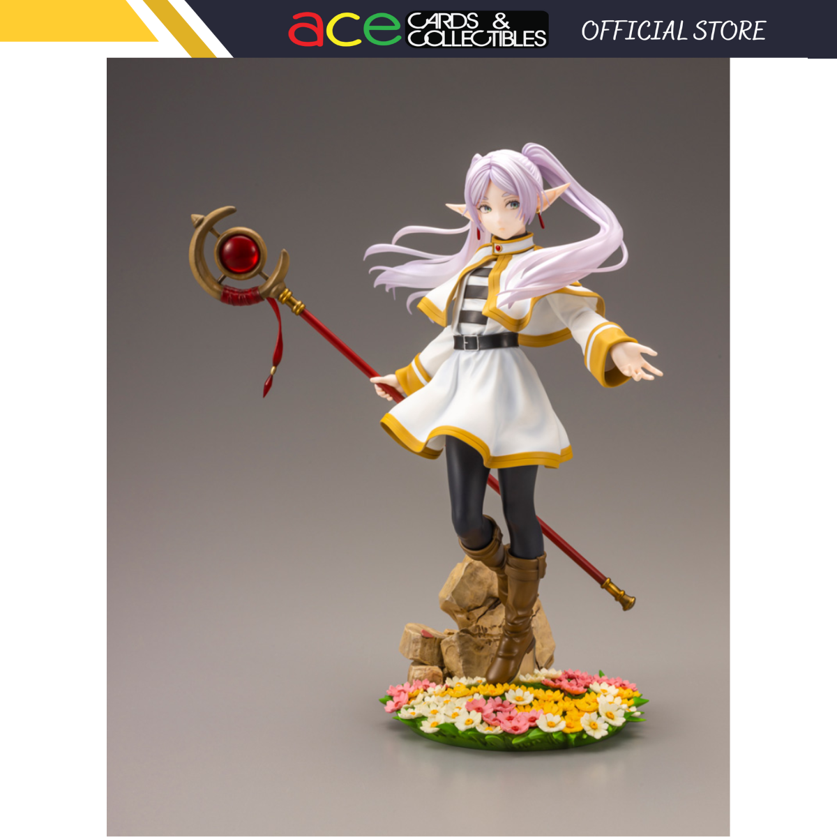 Kotobukiya Frieren: Beyond Journey&#39;s End Pre-Painted PVC Statue &quot;Frieren&quot;-Kotobukiya-Ace Cards &amp; Collectibles