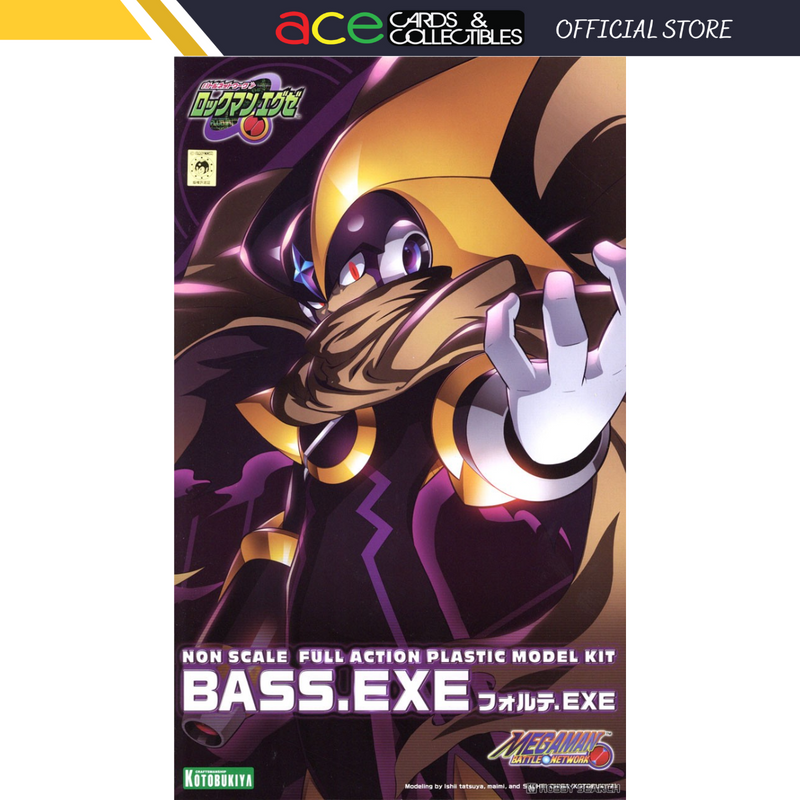 Kotobukiya MEGA MAN BATTLE NETWORK "BASS.EXE"-Kotobukiya-Ace Cards & Collectibles