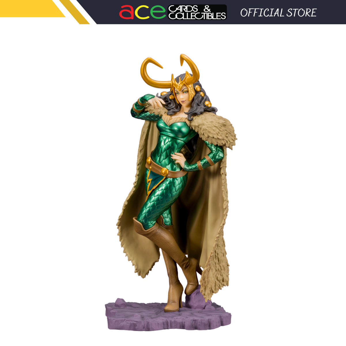 Kotobukiya Marvel Laufeyson Bishoujo Statue "Loki"-Kotobukiya-Ace Cards & Collectibles