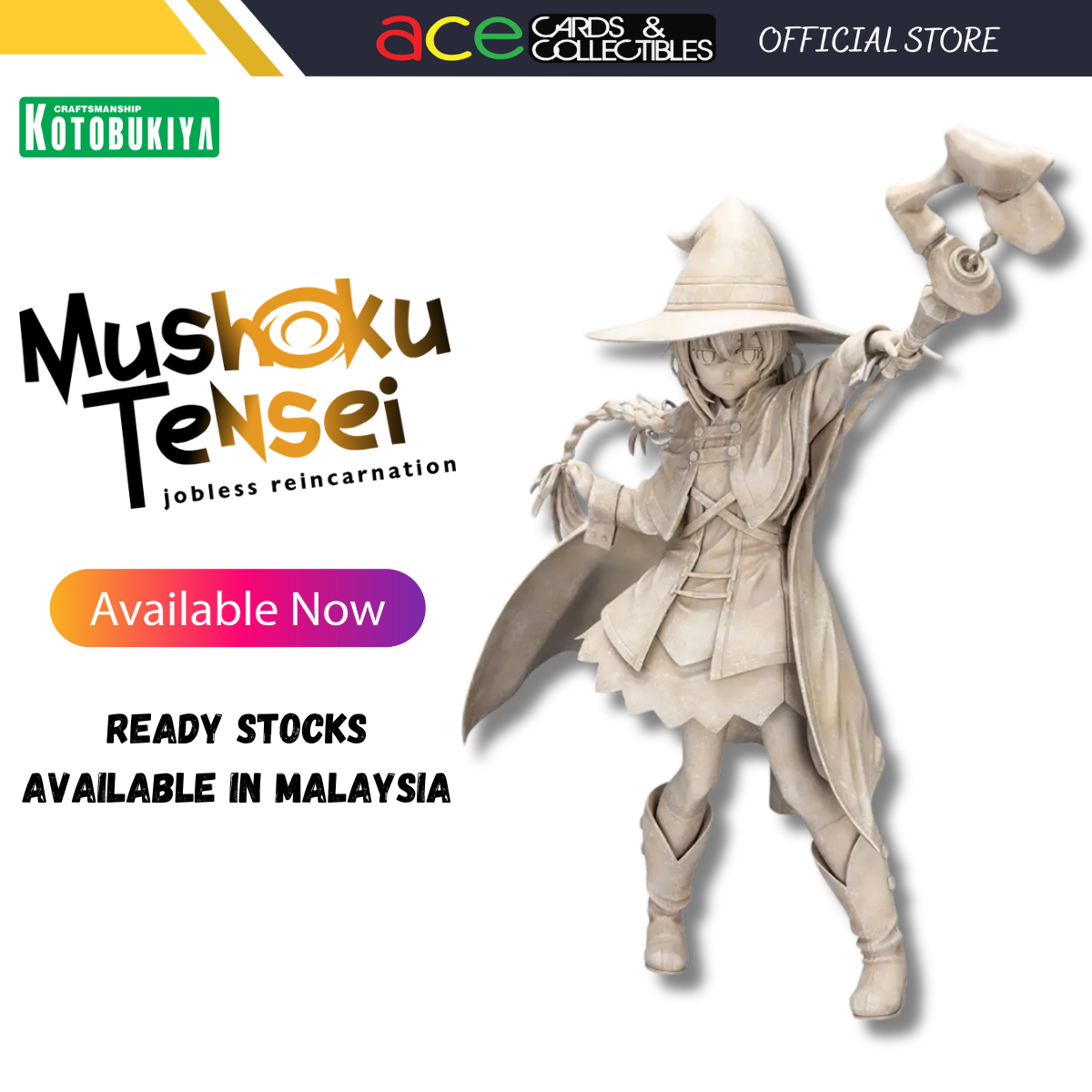 Kotobukiya Mushoku Tensei:Jobless Reincarnation Season 2 1/8 PVC Figure "Roxy Migurdia" (Original Ver.)-Kotobukiya-Ace Cards & Collectibles