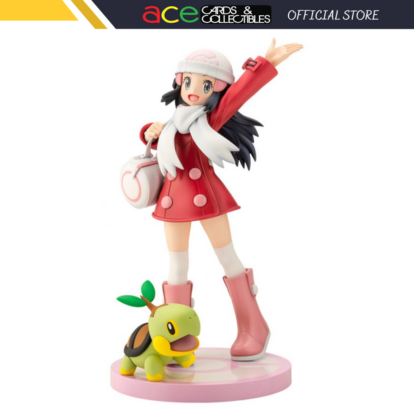 Kotobukiya Pokemon ARTFX J Statue "Dawn with Turtwig"-Kotobukiya-Ace Cards & Collectibles