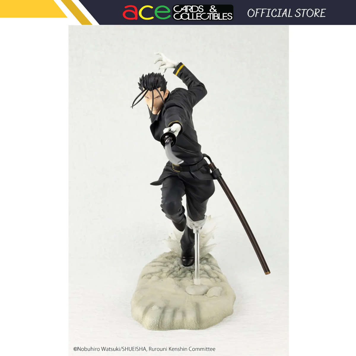 Kotobukiya Rurouni Kenshin ARTFX J 1/8 PVC Figure "Hajime Saito"-Kotobukiya-Ace Cards & Collectibles