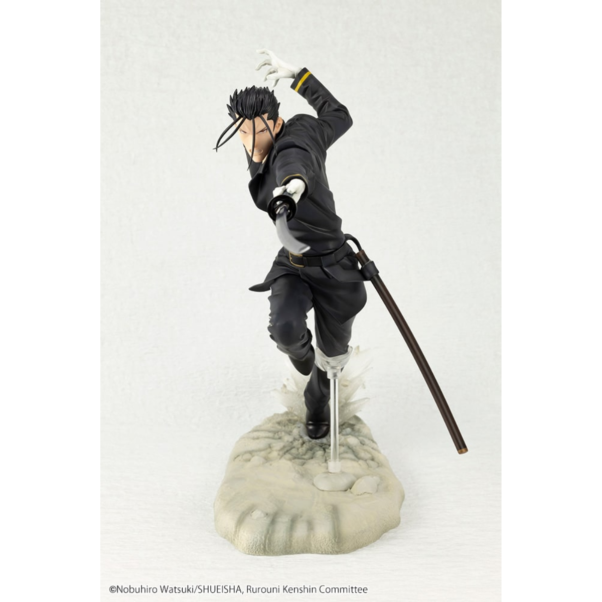 Kotobukiya Rurouni Kenshin ARTFX J 1/8 PVC Figure "Hajime Saito"-Kotobukiya-Ace Cards & Collectibles
