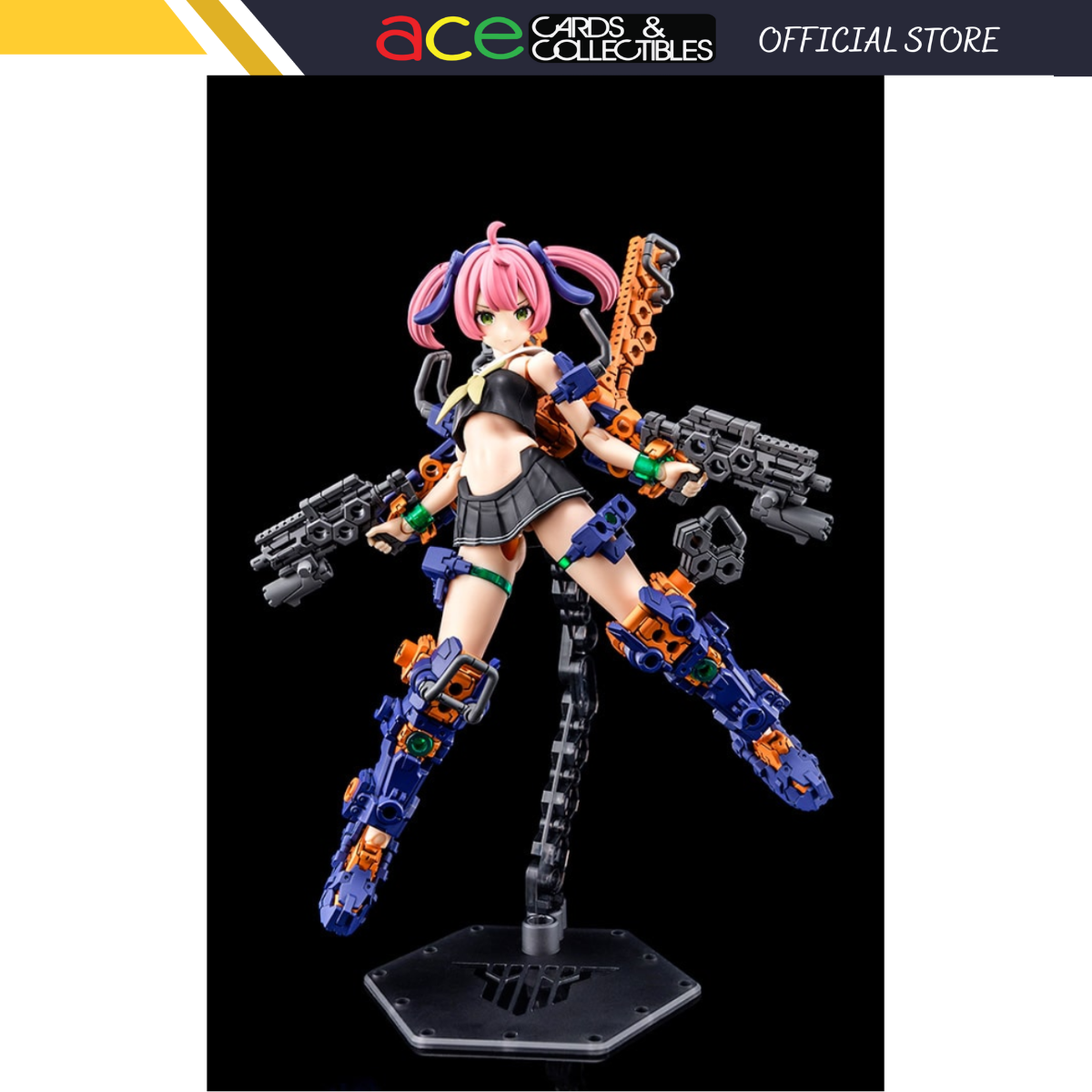 Kotobukiya The Buster Doll Plastic Model Kit &quot;Buster Doll Gunner Midnight Fang&quot;-Kotobukiya-Ace Cards &amp; Collectibles