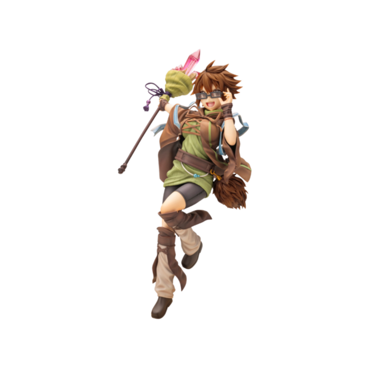 Kotobukiya Yu-Gi-Oh! CARD GAME Monster Figure Collection "Aussa the Earth Charmer"-Kotobukiya-Ace Cards & Collectibles