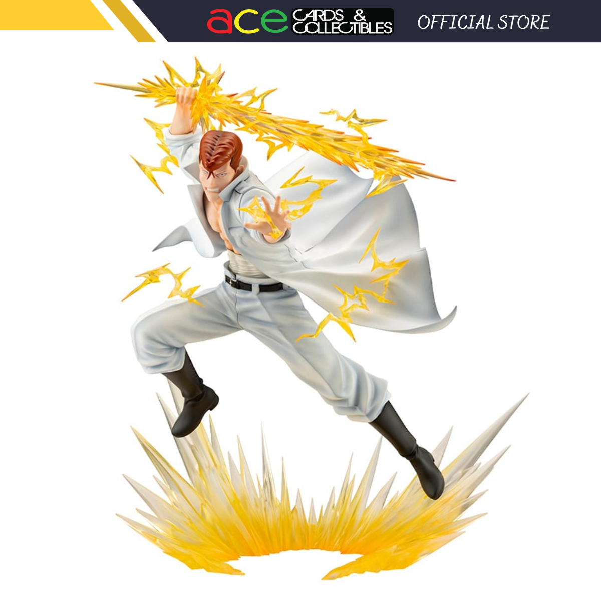 Kotobukiya YuYu Hakusho ARTFX J "Kazuma Kuwabara" (Ver.2)-Kotobukiya-Ace Cards & Collectibles