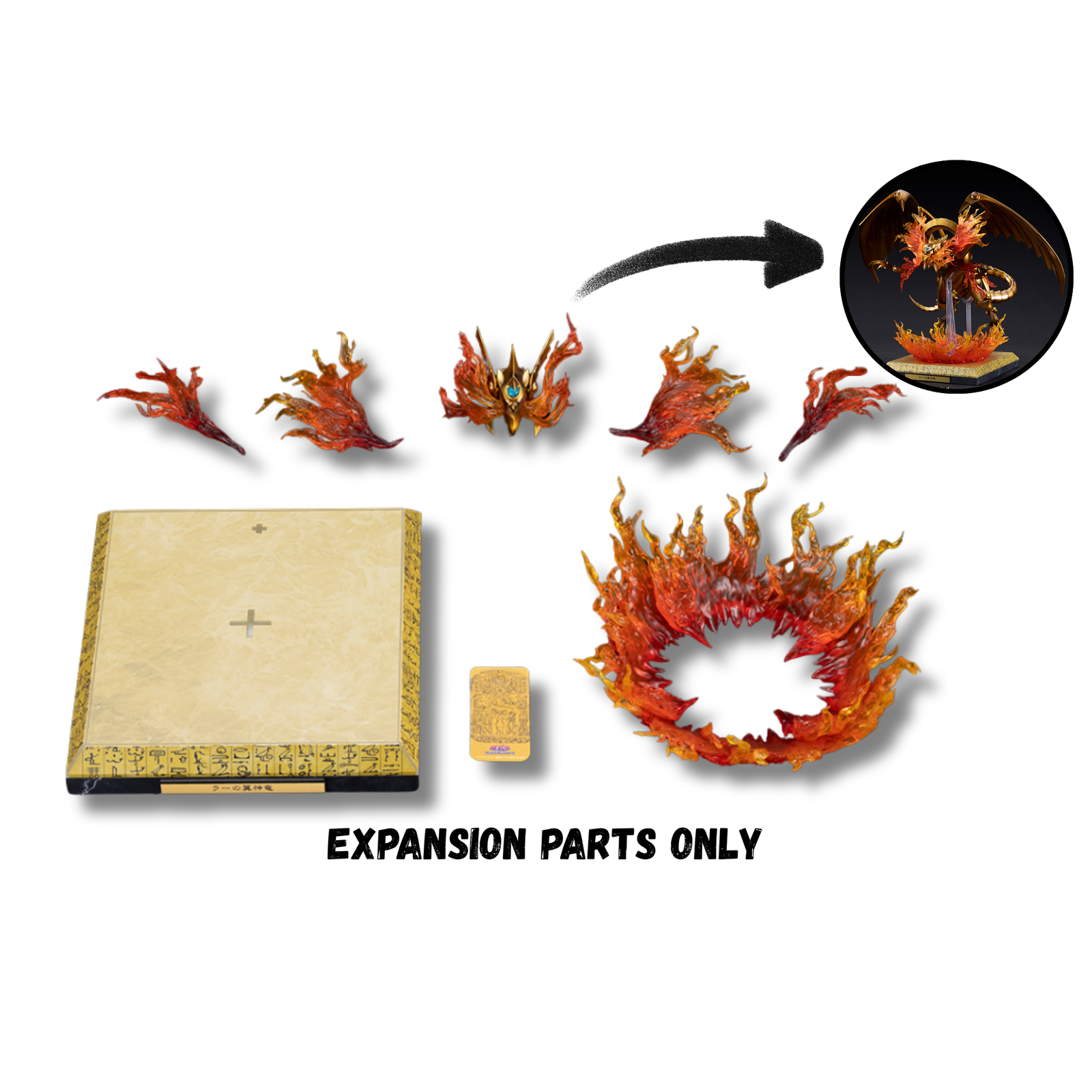 Kotobukiya x The Winged Dragon of Ra Egyptian God Statue Expansion Parts Set-Deposit Payment-Kotobukiya-Ace Cards & Collectibles