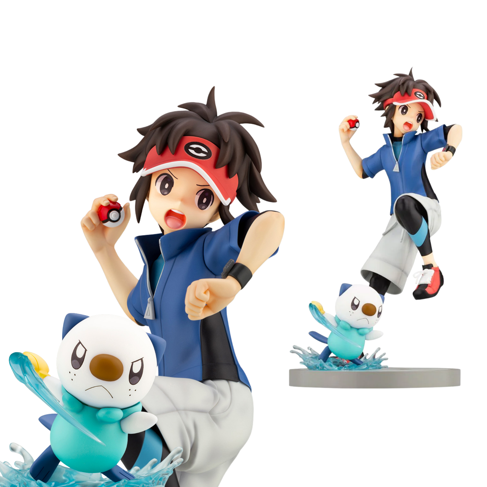 Pokemon "Nate with Oshawott" 1/8 ARTFXJ Statue-Kotobukiya-Ace Cards & Collectibles