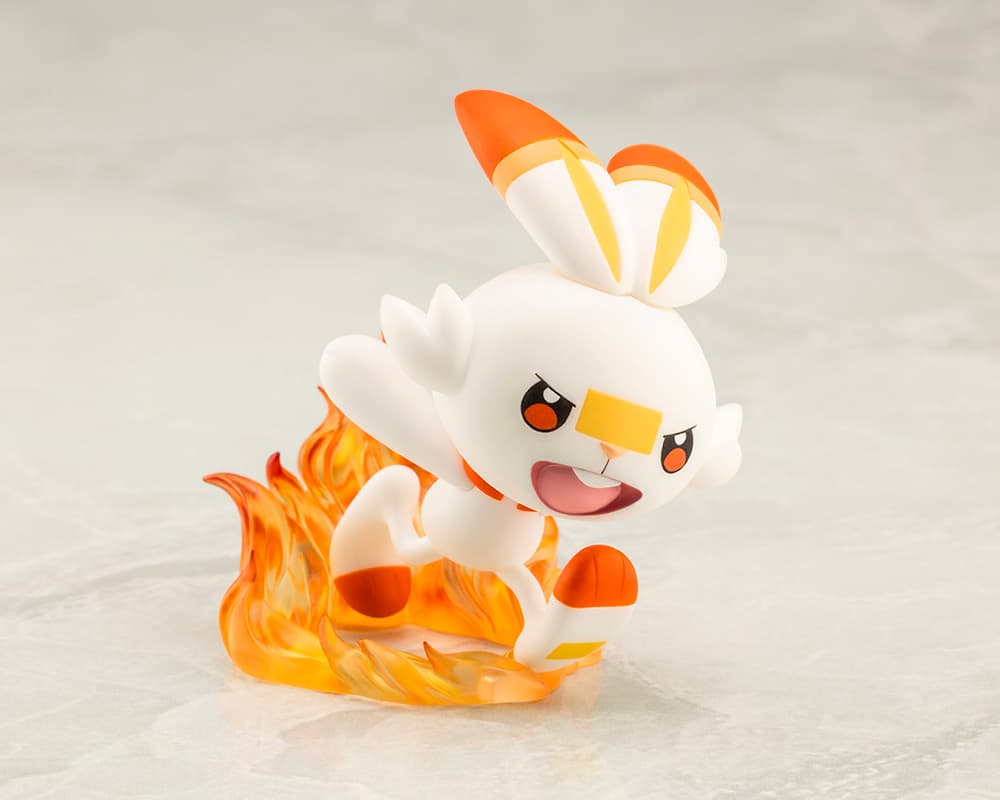 Pokemon "Victor with Scorbunny" 1/8 ARTFXJ Statue-Kotobukiya-Ace Cards & Collectibles