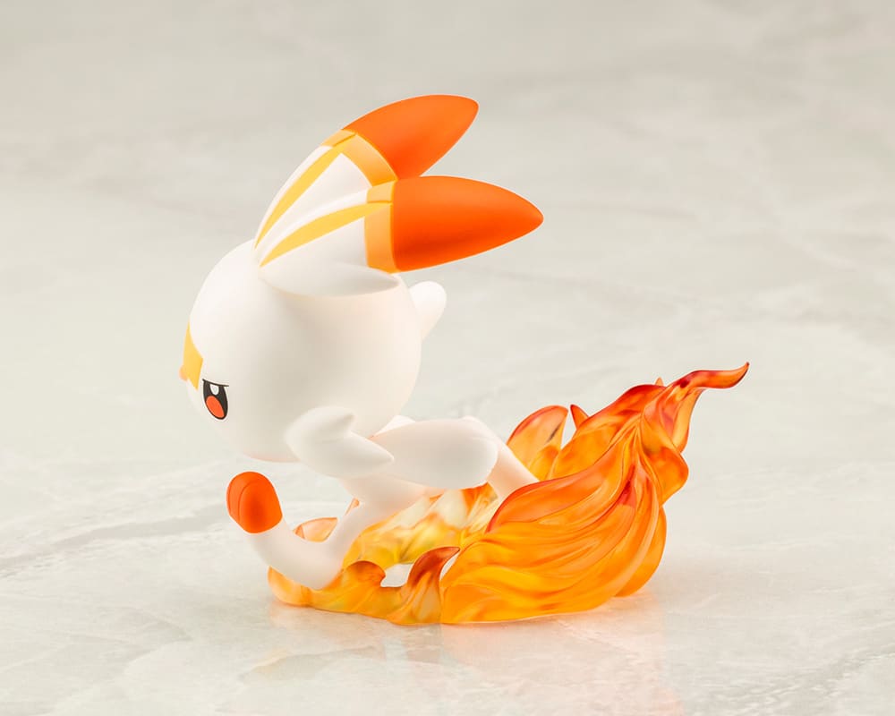 Pokemon "Victor with Scorbunny" 1/8 ARTFXJ Statue-Kotobukiya-Ace Cards & Collectibles