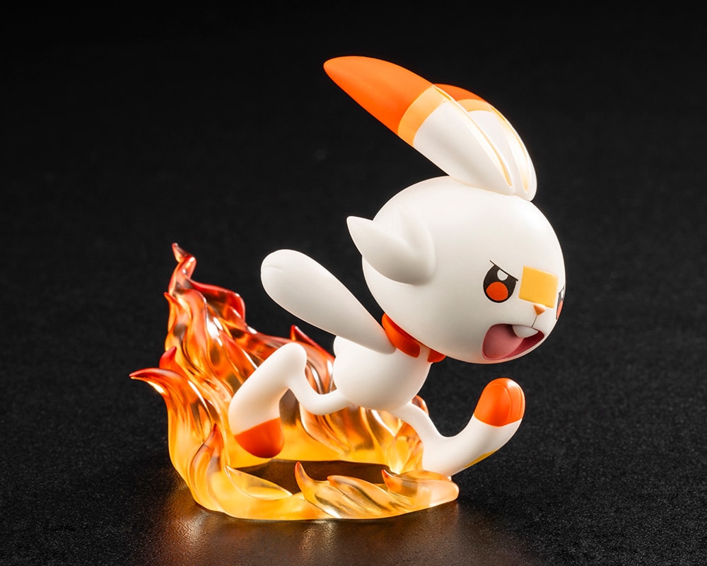 Pokemon "Victor with Scorbunny" 1/8 ARTFXJ Statue-Kotobukiya-Ace Cards & Collectibles