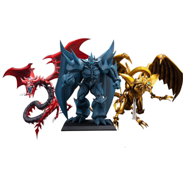 Yu-Gi-Oh! "Egyptian God" Statue-Set of 3 Egyptian God Statue-Kotobukiya-Ace Cards & Collectibles