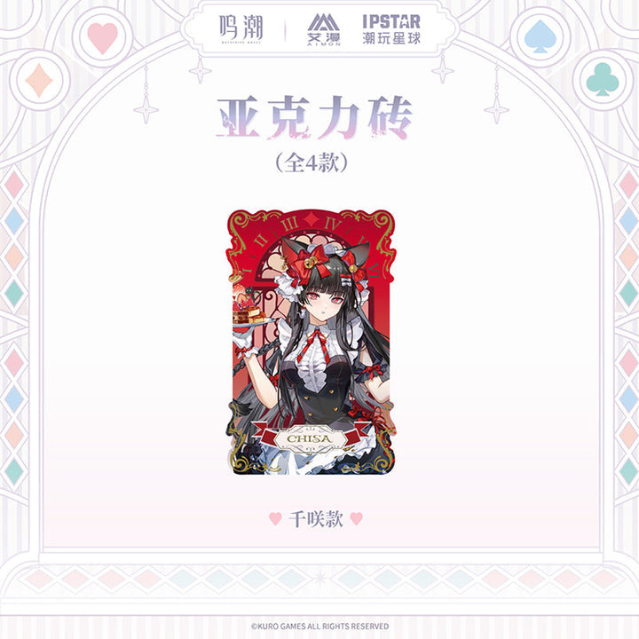 Wuthering Waves Fallen Wonderland Series Acrylic Block-Chisa-Kuro-Ace Cards & Collectibles
