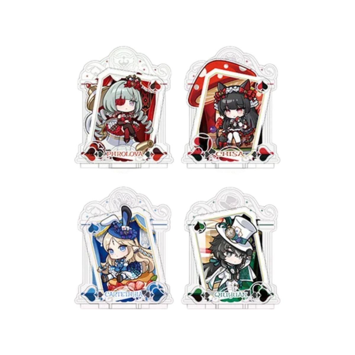 Wuthering Waves Fallen Wonderland Series Chibi Acrylic Standee-Phrolova-Kuro-Ace Cards & Collectibles