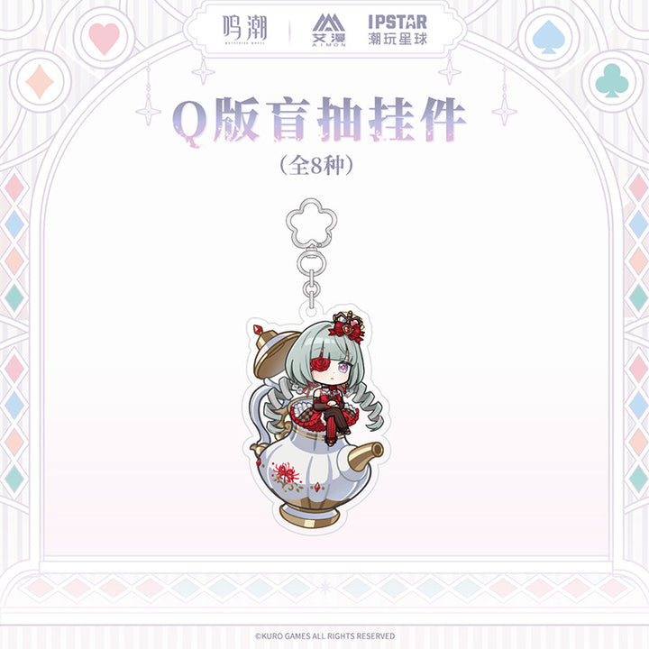 Wuthering Waves Fallen Wonderland Series Chibi Keychain Blind Box-Single Box (Random)-Kuro-Ace Cards & Collectibles
