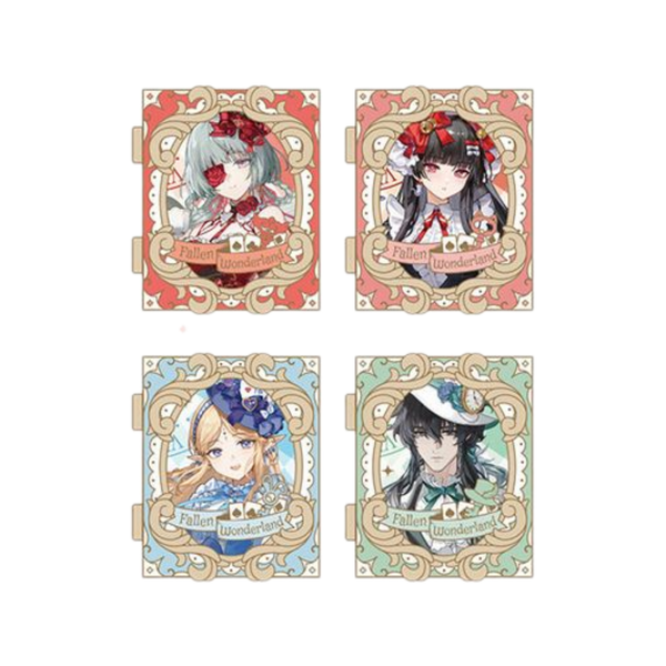 Wuthering Waves Fallen Wonderland Series Metal Badge-Phrolova-Kuro-Ace Cards & Collectibles