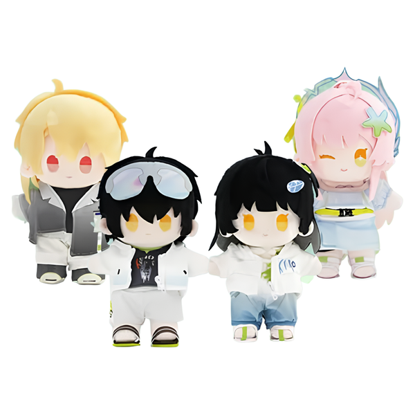 Wuthering Waves x Miniso Coastal Glow Series Plush Doll-Aemeath-Kuro-Ace Cards & Collectibles