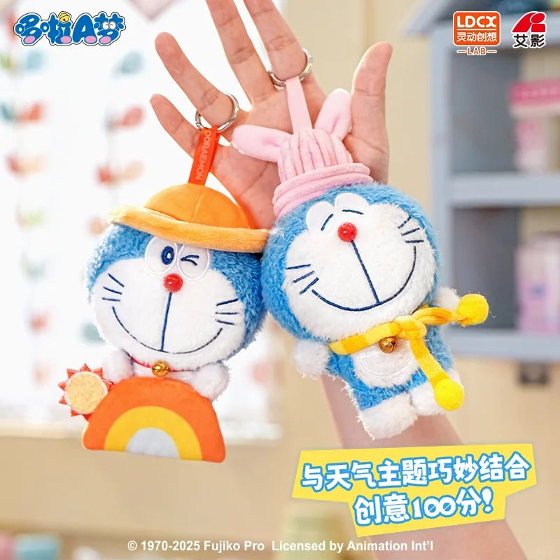 LDCX Lab x Doraemon Weather Live Show Series Plush Blind Box Vol.1-Single Box (Random)-LDCX LAB-Ace Cards & Collectibles