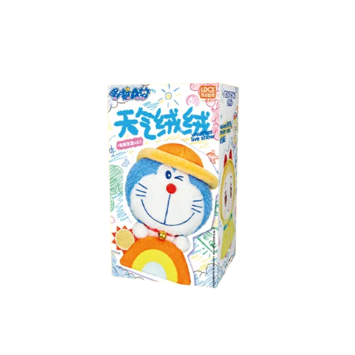 LDCX Lab x Doraemon Weather Live Show Series Plush Blind Box Vol.1-Single Box (Random)-LDCX LAB-Ace Cards & Collectibles