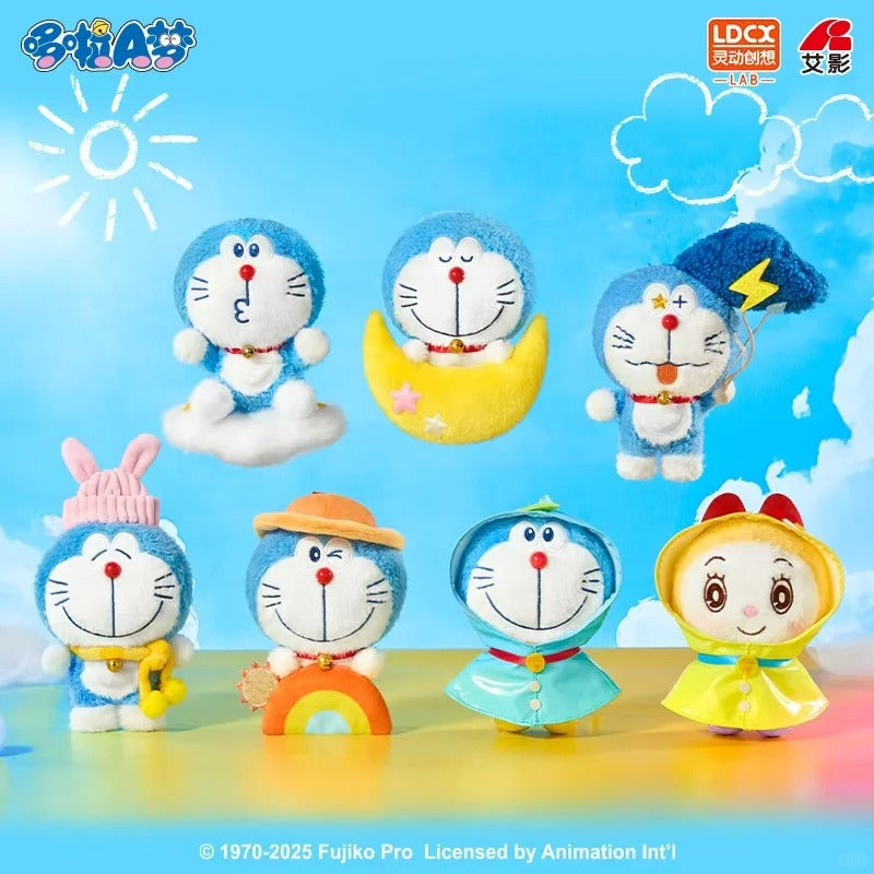 LDCX Lab x Doraemon Weather Live Show Series Plush Blind Box Vol.1-Single Box (Random)-LDCX LAB-Ace Cards & Collectibles