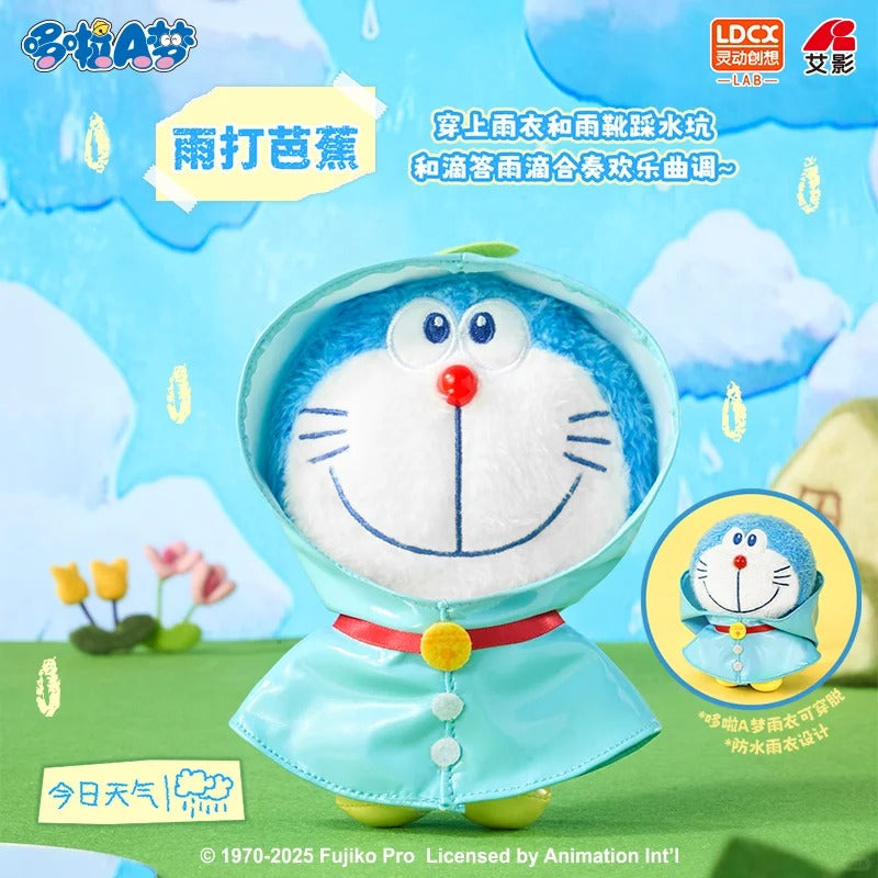 LDCX Lab x Doraemon Weather Live Show Series Plush Blind Box Vol.1-Single Box (Random)-LDCX LAB-Ace Cards & Collectibles