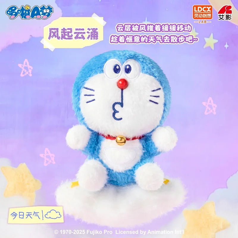 LDCX Lab x Doraemon Weather Live Show Series Plush Blind Box Vol.1-Single Box (Random)-LDCX LAB-Ace Cards & Collectibles
