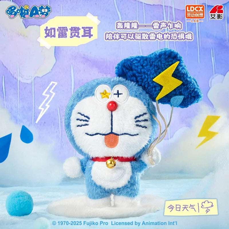 LDCX Lab x Doraemon Weather Live Show Series Plush Blind Box Vol.1-Single Box (Random)-LDCX LAB-Ace Cards & Collectibles