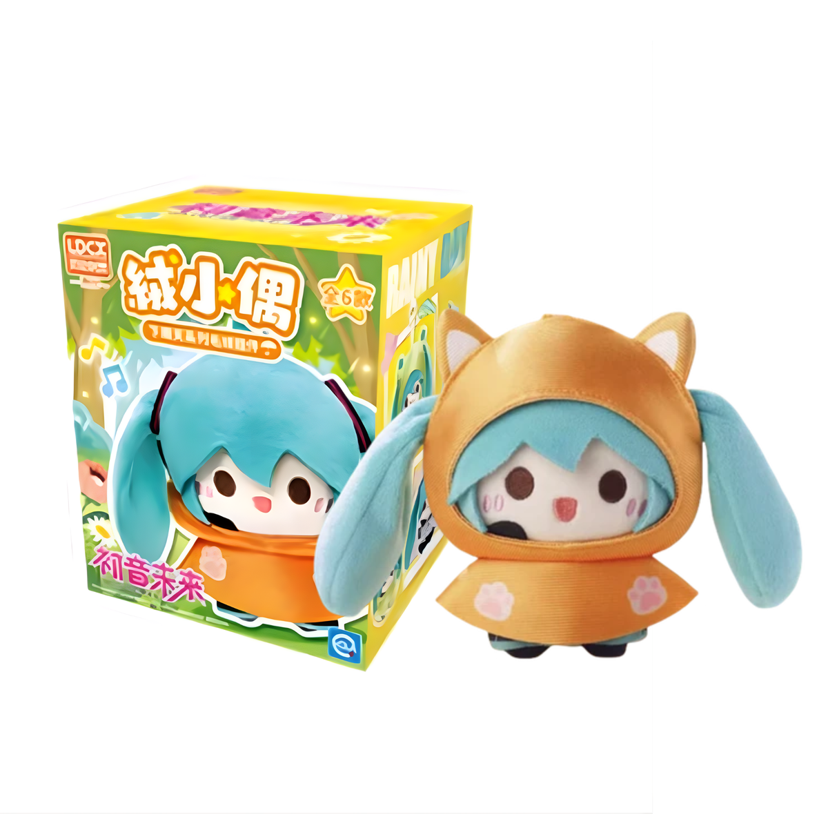 LDCX Lab x Hatsune Miku Rainy Day Series Plush Pendant Blind Box-Single Box (Random)-LDCX LAB-Ace Cards & Collectibles