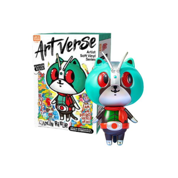 LDCX x Artverse BAKETAN BLOG Kamen Rider Art Sofubi Series Vol.1-Single Box (Random)-LDCX LAB-Ace Cards & Collectibles