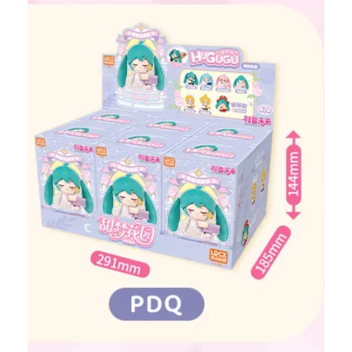 LDCX x Hagugu Hatsune Miku Vol.1 – Sweet Dream Garden Series Plush Blind Box-Single Box (Random)-LDCX LAB-Ace Cards & Collectibles