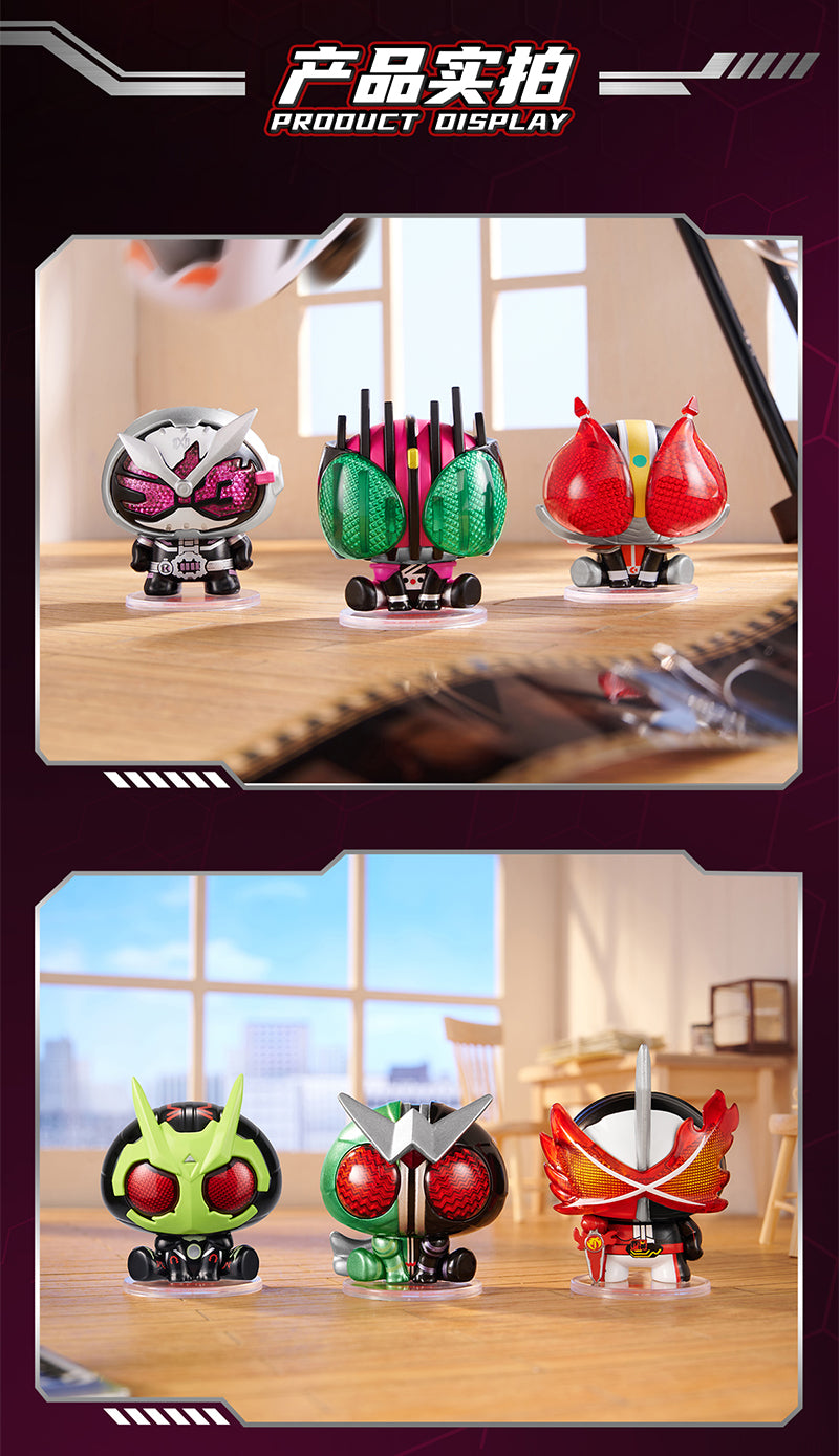 LDCX x Mini Q Kamen Rider "Palm Hero" Blind Box-Single Box (Random)-LDCX LAB-Ace Cards & Collectibles